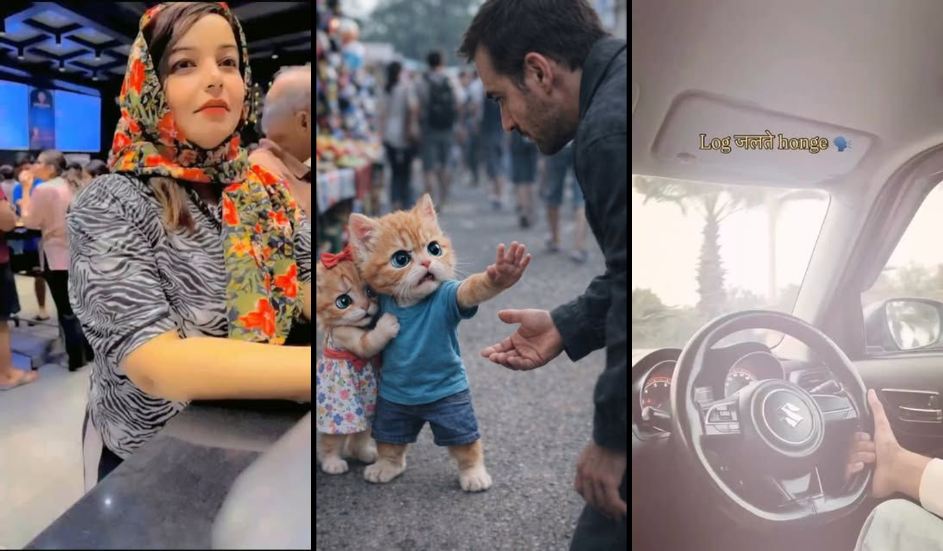 Trending social media reels and viral video content displayed on mobile screens with YouTube and Instagram logos