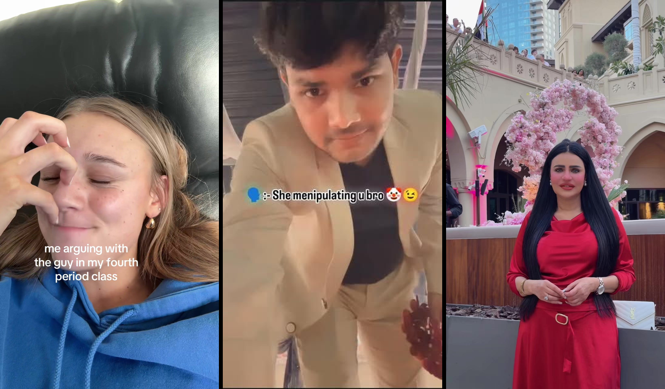 TikTok mobile app interface showing trending sounds with play buttons and vibrant music wave graphics on smartphone screen